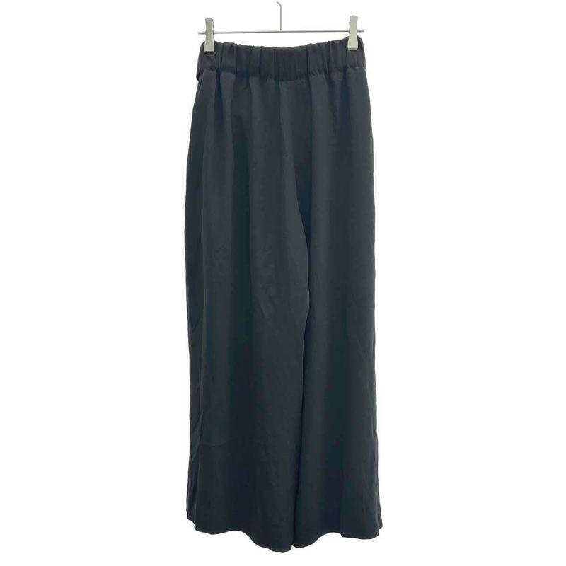 Loewe Belted Ribbon Wide Culottes Trouser Pants S359331xci Black 40