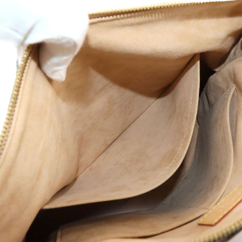 Louis Vuitton Monogram Pallas 2way Hand Shoulder Bag Dune M50066 Gold Hardware