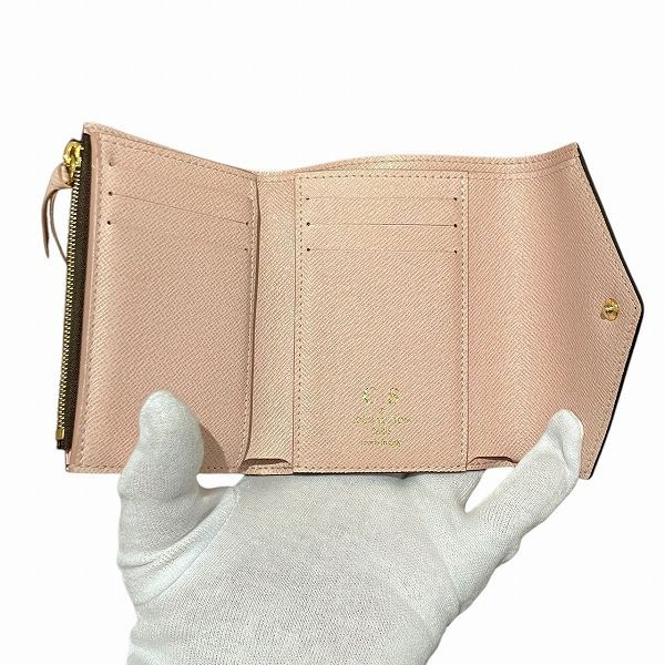 Louis Vuitton Monogram Portefeuille Victorine M62360 Bifold Wallet For Women