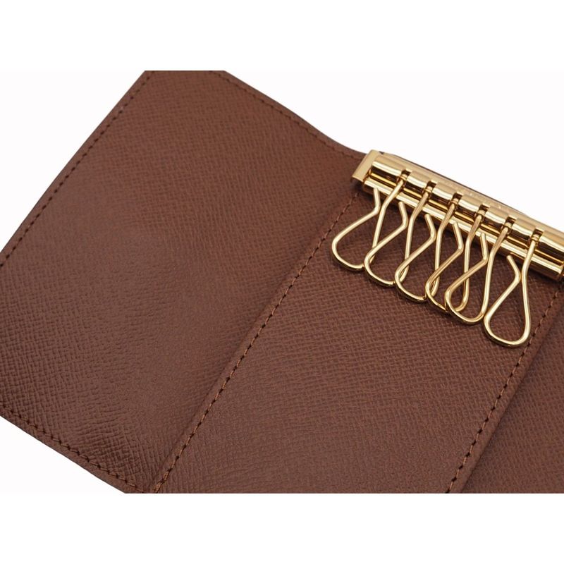 Louis Vuitton Multicles 6 Monogram Canvas Alma Nyack Brown Key Case 6-Stack Key