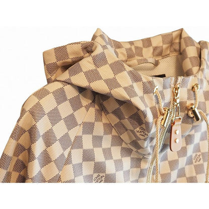 Louis Vuitton Damier Azure Radimir Hooded Parka 1a8rhw Zip Up Outerwear Coat
