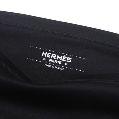 Hermes Tunic Size 36 Three-quarter Sleeves Pocket Embroidery Harness Made In