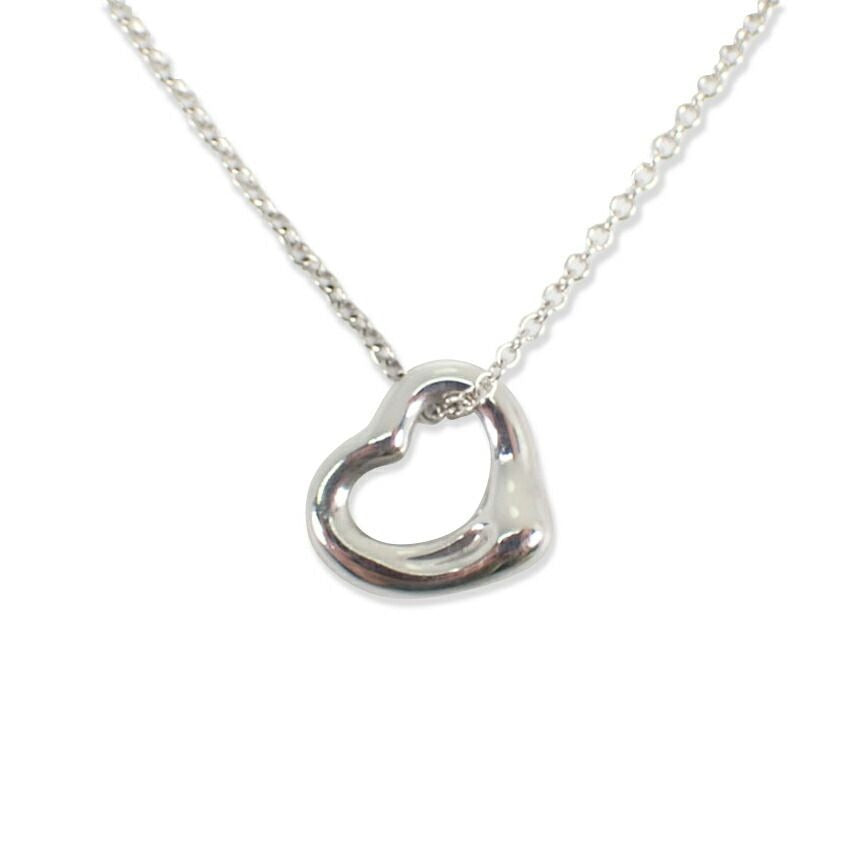 Tiffany & Co 925 Open Pendant Necklace