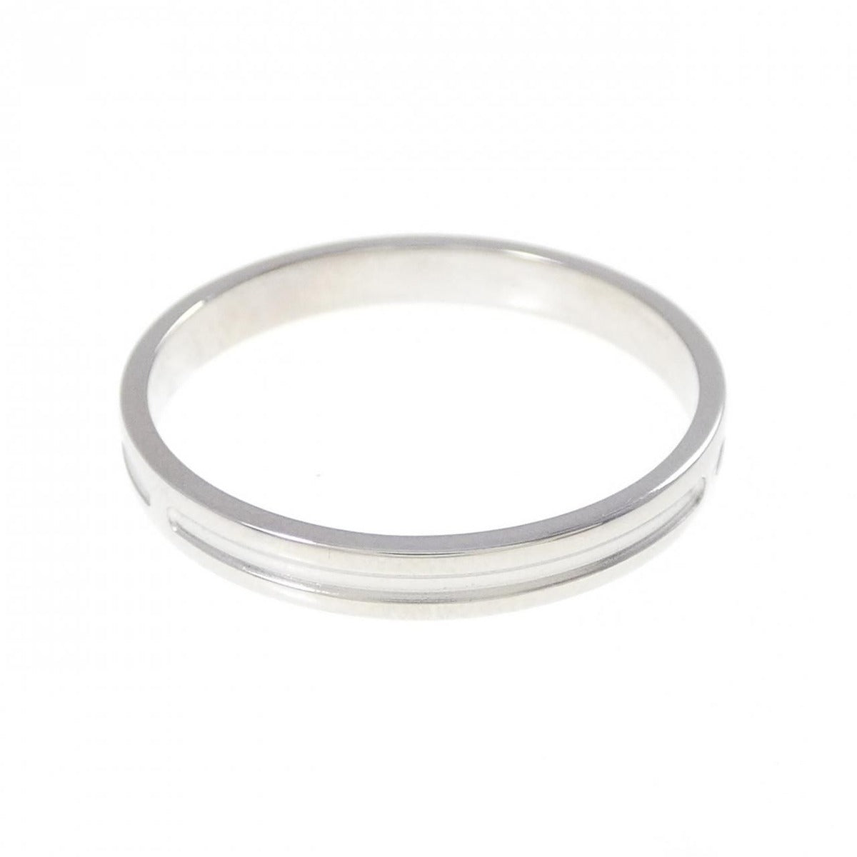 Hermes Mini Empreinte Ring White Gold — view 2