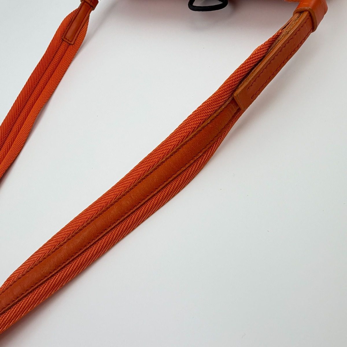 Prada Shoulder Bag Orange Knit Vintage — view 15