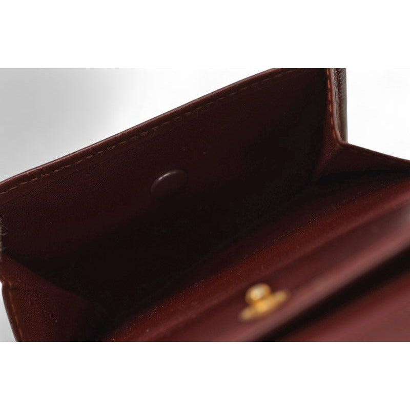 Cartier Fold Wallet Vintage Mini Must de Cartier Bordeaux — view 15