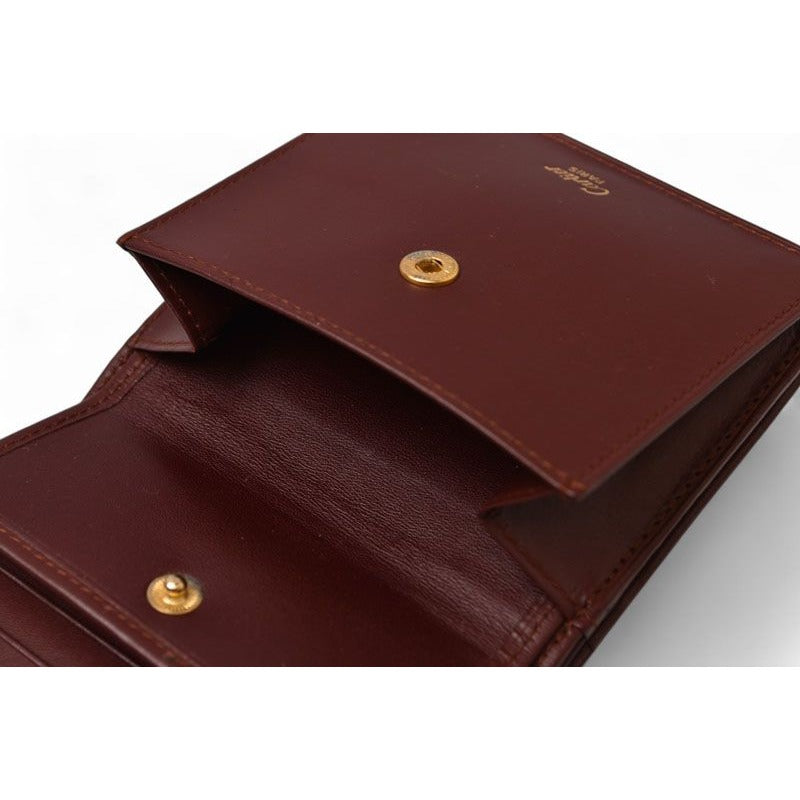 Cartier Fold Wallet Vintage Mini Must de Cartier Bordeaux — view 10