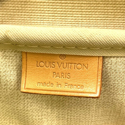 Louis Vuitton Deauville Bowling Vanity Monogram Leather Brown Light Handbag Gold — view 4