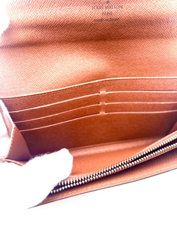 Louis Vuitton Long Wallet Portefeuille Sarah Folded Wallet M61734 05bs233