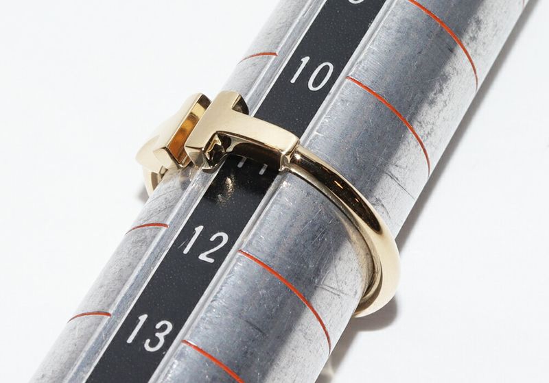 Tiffany & Co Ring 18K Yellow Gold T-wire Ring