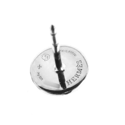 Hermes Ex-Libris TPM Earrings Silver — view 4