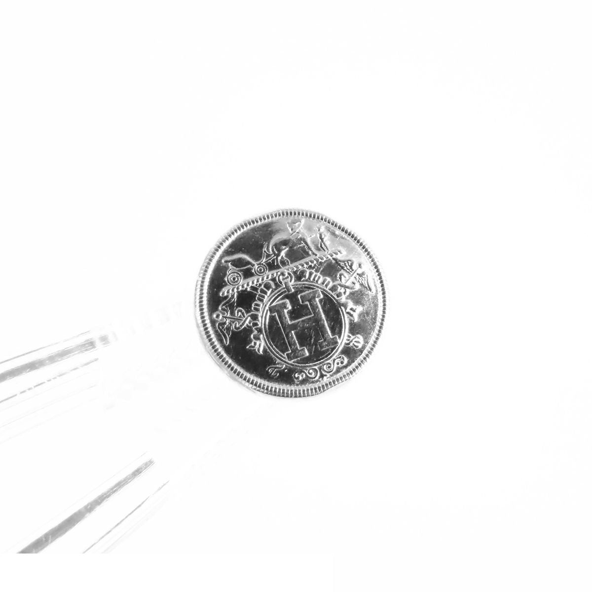 Hermes Ex-Libris TPM Earrings Silver — view 5