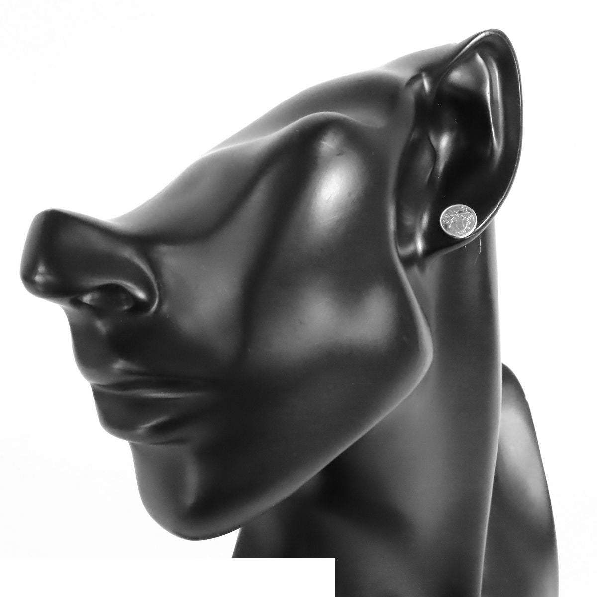 Hermes Ex-Libris TPM Earrings Silver — view 6
