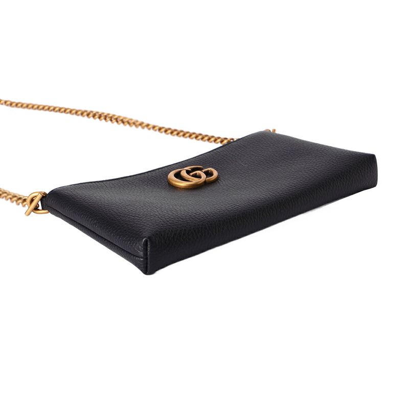 Gucci Shoulder Bag GG Marmont Black