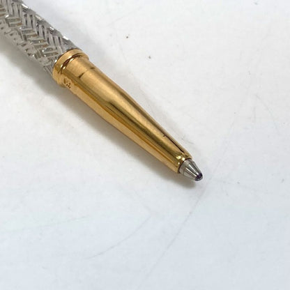 Fendi Earring Scribble Pen Metal Silver