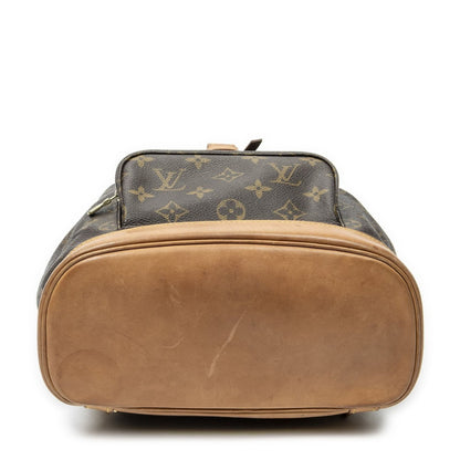 Louis Vuitton Montsouris Brown Monogram Canvas Shoulder Bag — view 6
