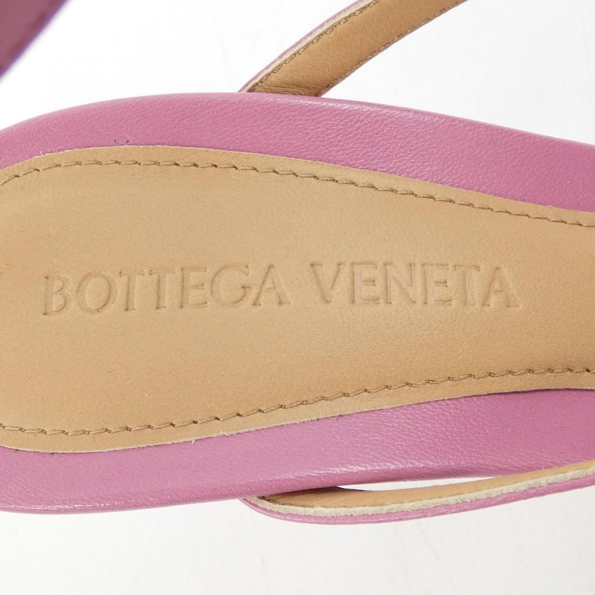 Bottega Veneta Sandals Pink 37 — view 6