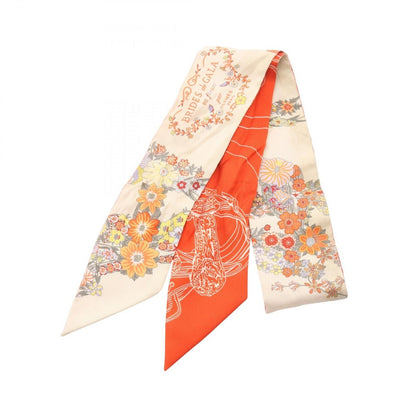 Hermes Scarf Twill Brides de Gala en Fleurs Silk