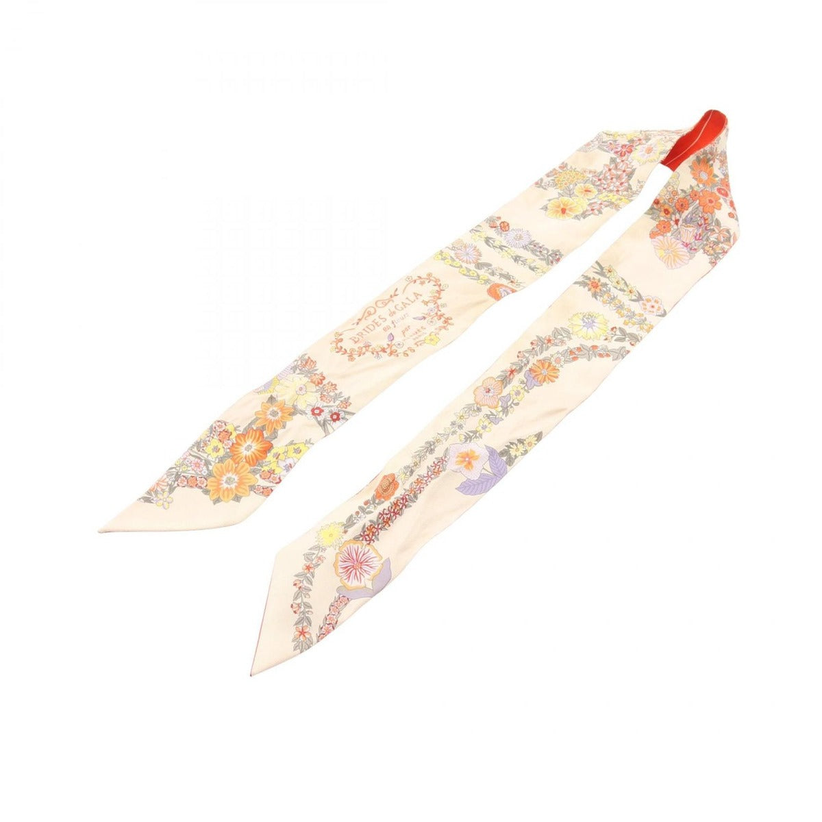 Hermes Scarf Twill Brides de Gala en Fleurs Silk — view 2
