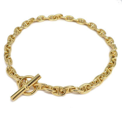 Hermes Necklace Chaine D'ancre PM 43 Links 43 Links Chain 18K 750yg