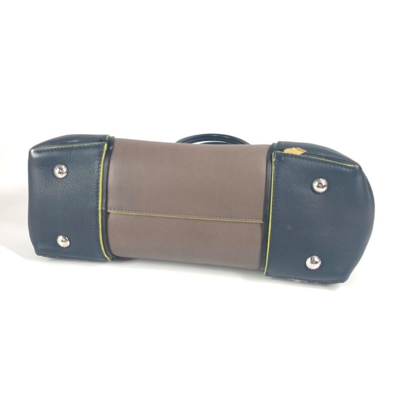 Louis Vuitton Handbag Tote W Cuir Orfebvre M94481 Leather Brown