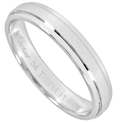Cartier D'amour Wedding Ring #54 B4210300 Pt950 43g Platinum 35mm (014in) Ladies