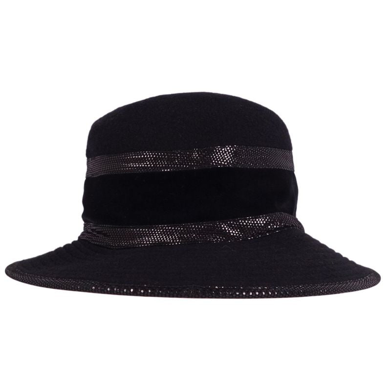 Hermes Hat Band Cashmere Velvet Velour Lamb Leather Men's Made In France 57