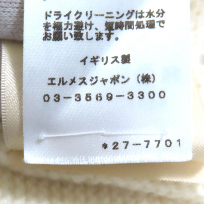 Hermes 22AW 2h2629d1 100% Cashmere Turtleneck Long Sleeve Knit With Serie