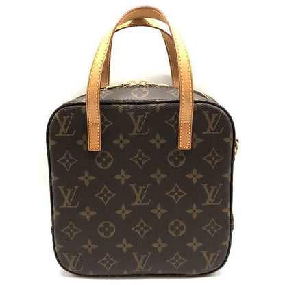Louis Vuitton Spontini Monogram 2-Way Shoulder Bag Brown