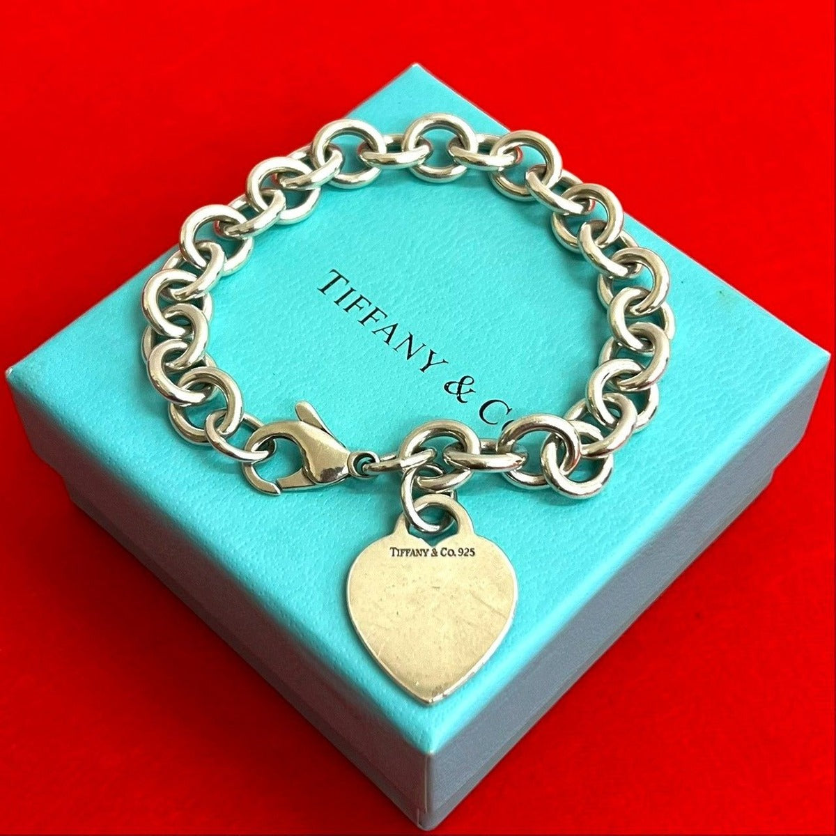 Tiffany & Co Heart Tag Bracelet Chain