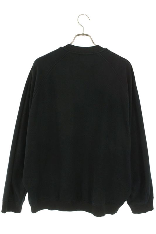 Prada 134627 Fringe Triangle Logo Oversized Sweatshirt Women's XS