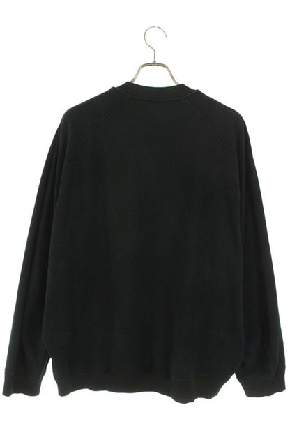 Prada 134627 Fringe Triangle Logo Oversized Sweatshirt Women's XS