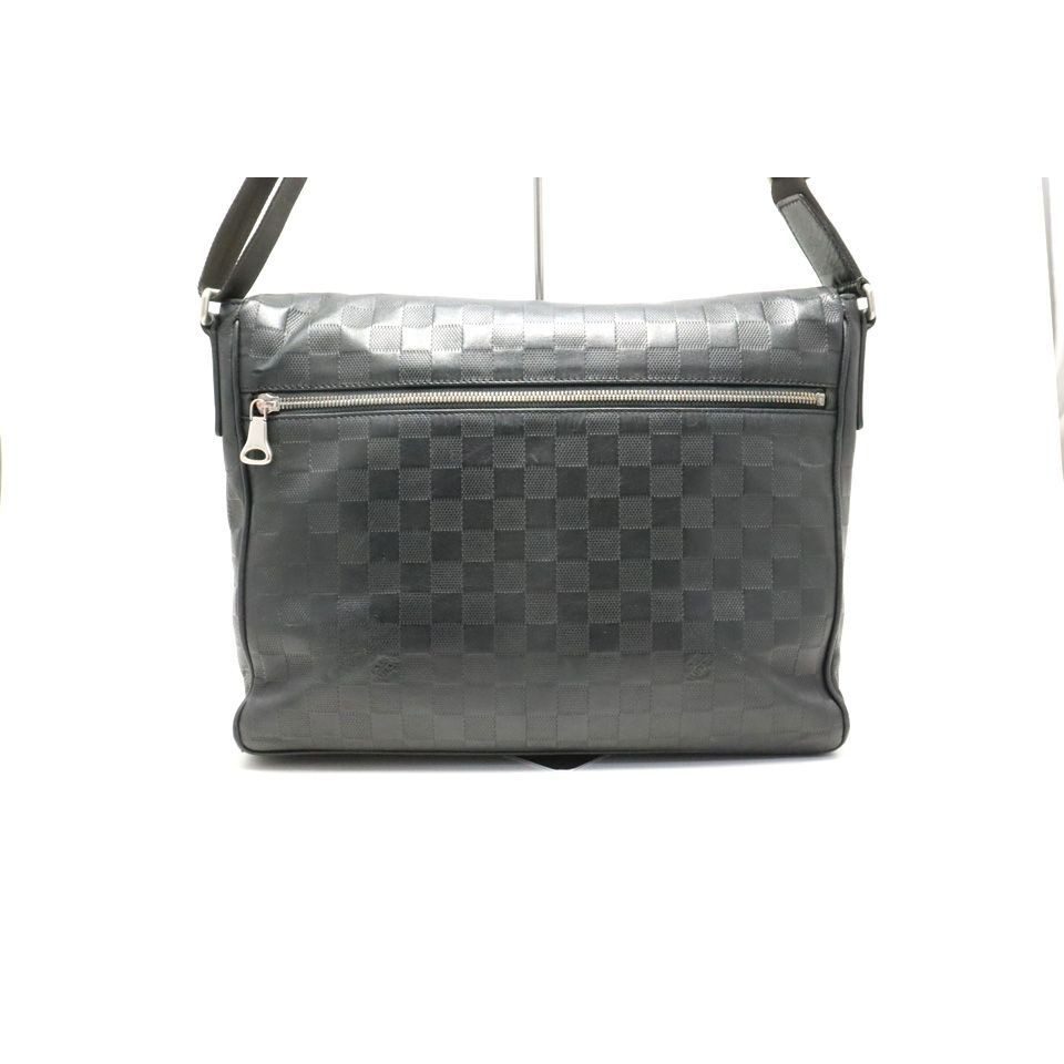 Louis Vuitton Damier Infini District MM Leather Shoulder Bag — view 2
