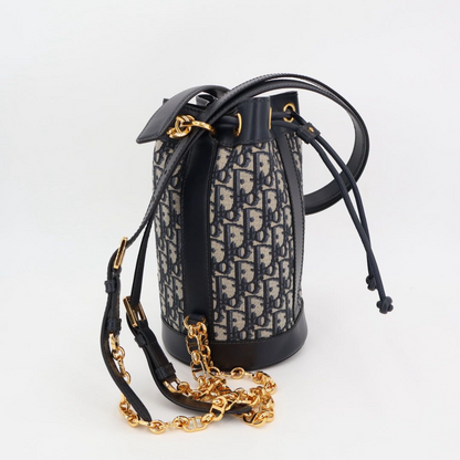 Christian DIOR Small Backpack Daypack Shoulder Handbag 3way