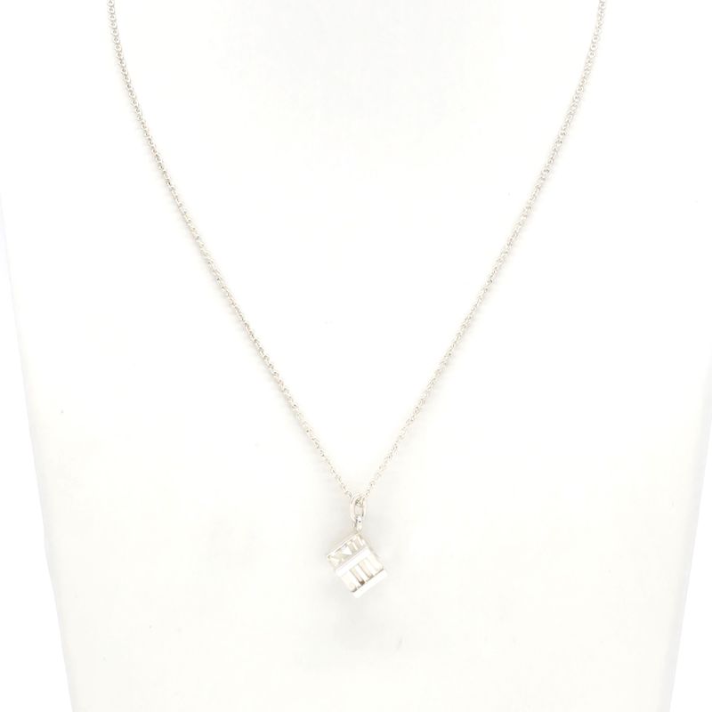 Tiffany & Co Tiffany & Co Atlas Cube Pendant Necklace Star Ring Silver Sv925