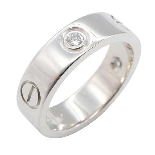 Cartier Ring Love 18K White Gold Diamond