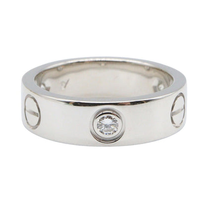Cartier Ring Love 18K White Gold Diamond — view 2