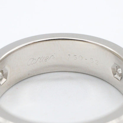 Cartier Ring Love 18K White Gold Diamond — view 5
