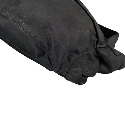Prada Shoulder Bag Sapphia Leather Bag Black Triangle Logo — view 6