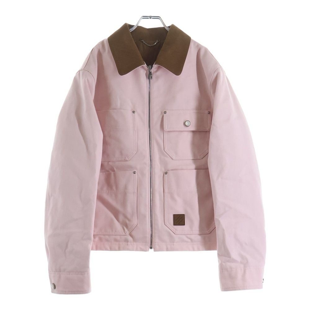 Louis Vuitton Workwear Jacket Zip Up Work Pink