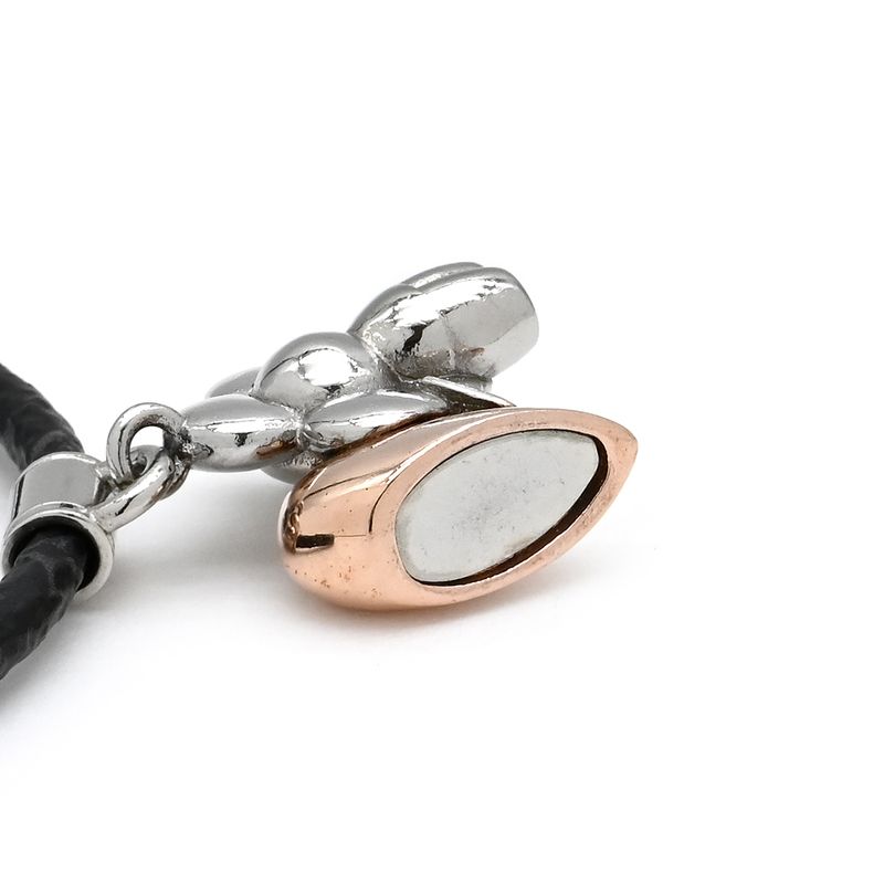 Louis Vuitton Bracelet Vivienne Amour Metal Monogram Canvas Eclipse Pear