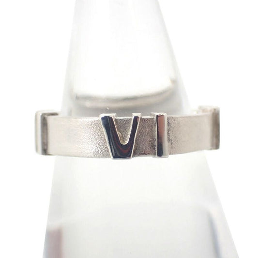 Tiffany & Co 925 Atlas Ring No 9 J113-8