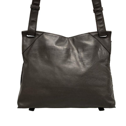 Bottega Veneta Shoulder Bag Intrecciato 113038 Dark Brown Leather