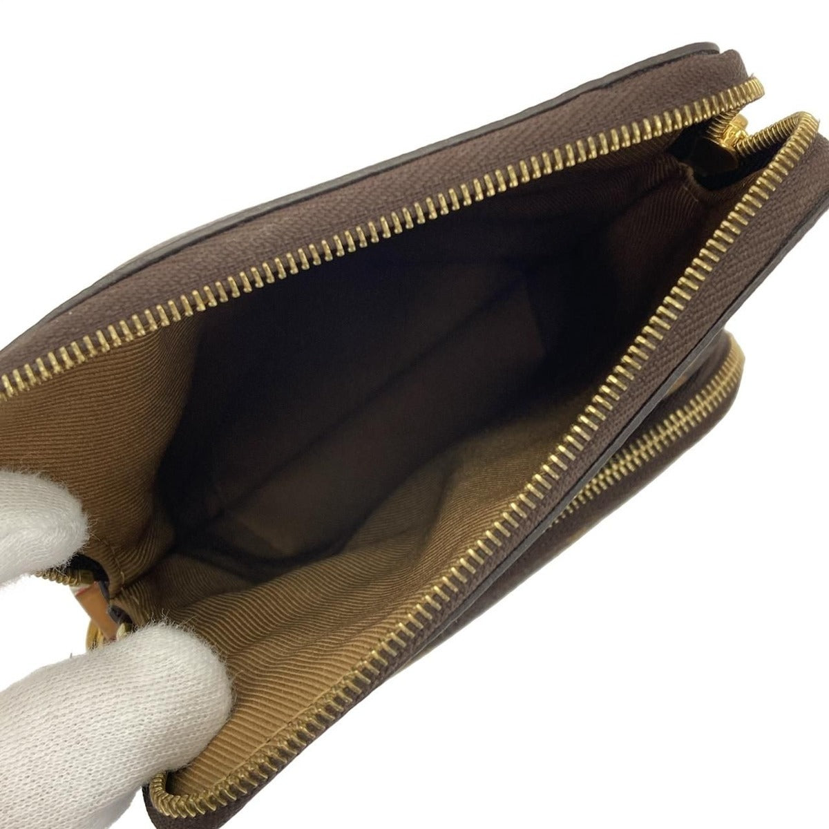 Louis Vuitton Monogram Utility Crossbody Shoulder Bag Brown Marron — view 8
