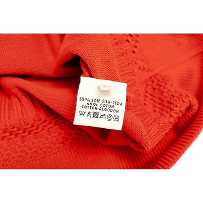 Hermes Knit Size 34 Short Sleeve Sweater Silk and Cotton — view 6