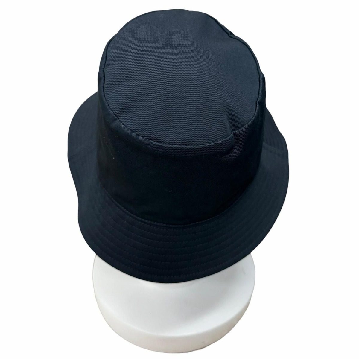 Celine Cotton Triomphe Bucket Hat Black — view 3