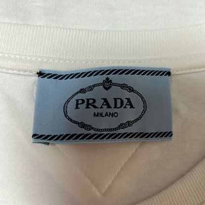 Prada Short Sleeved T-shirt Size L Women - White