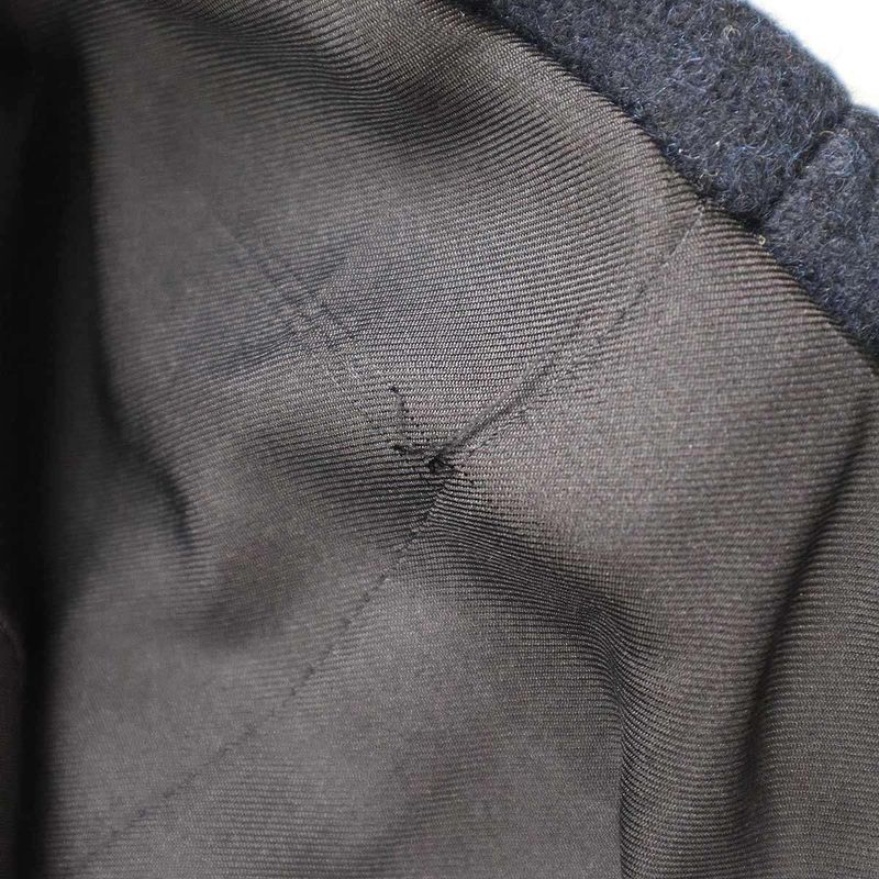 Saint Laurent Paris 13aw Wool Melton Double Breasted Napoleon Chester Coat