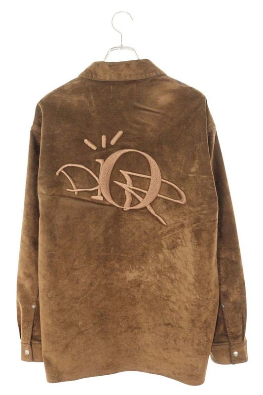 Dior 22AW 283d493by509 Cactus Jack Oversized Long Sleeve Shirt Men's 56