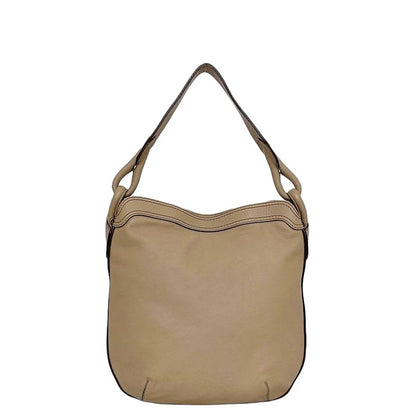 Loewe One Shoulder Bag Beige Leather